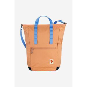 Ruksak Fjallraven High Coast Totepack F23225 241 oranžová farba, veľký, jednofarebný