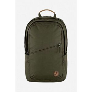 Ruksak Fjallraven Räven 20 F23344.633-633, zelená farba, veľký, jednofarebný