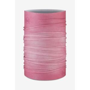 Šál komín Buff dámsky, ružová farba, jednofarebný