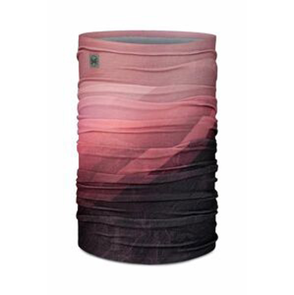 Šál komín Buff ThermoNet dámsky, ružová farba, vzorovaný