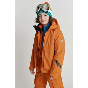 Detská zimná bunda Reima Tirro oranžová farba