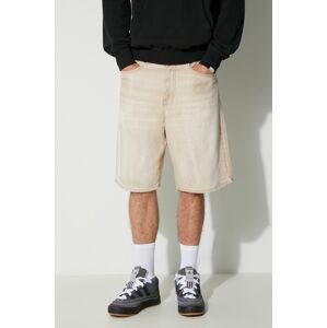 Bavlnené šortky Guess Guess Vintage Denim Shorts M3GU50D4RU0 TNMT béžová farba