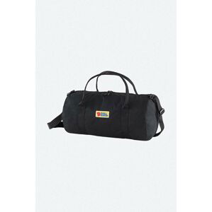 Taška Fjallraven Vardag Duffel čierna farba