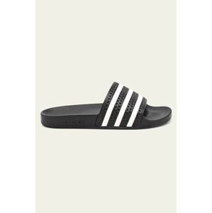 Šľapky adidas Originals pánske, čierna farba