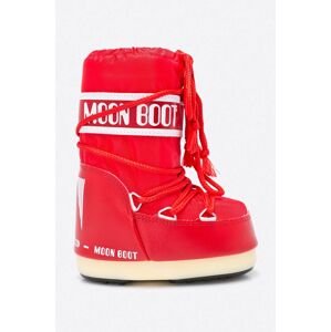 Moon Boot - Detské snehule Nylon Rosso