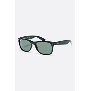 Slnečné okuliare Ray-Ban NEW WAYFARER pánske, čierna farba, 0RB2132