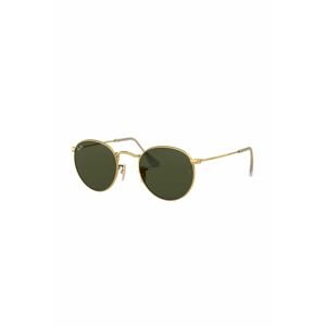 Slnečné okuliare Ray-Ban pánske, zlatá farba