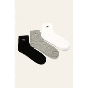Ponožky Fila (3-pak) pánske, šedá farba
