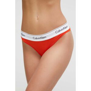 Tangá Calvin Klein Underwear čierna farba