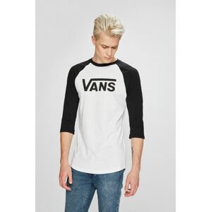 Vans - Pánske tričko s dlhým rukávom VN0002QQYB21-white,
