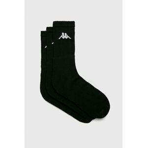 Ponožky Kappa čierna farba
