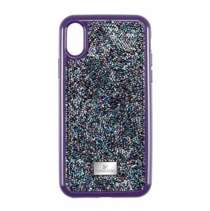 Puzdro na mobil Swarovski iPhone® X/XS fialová farba