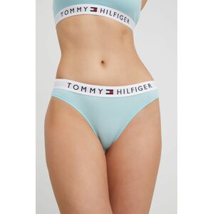 Nohavičky Tommy Hilfiger modrá farba,