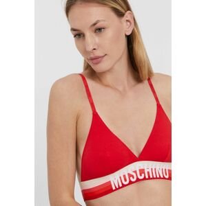 Podprsenka Moschino Underwear červená farba