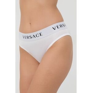 Nohavičky Versace biela farba