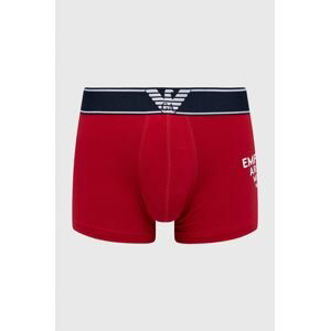 Boxerky Emporio Armani Underwear pánske, červená farba