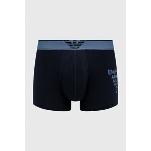 Boxerky Emporio Armani Underwear pánske, tmavomodrá farba