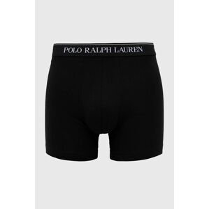 Boxerky Polo Ralph Lauren pánske, čierna farba