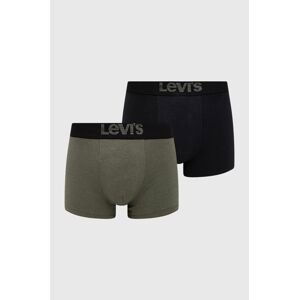 Boxerky Levi's pánske, zelená farba