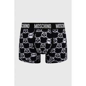 Boxerky Moschino Underwear pánske, tmavomodrá farba