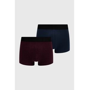 Boxerky Superdry (2-pack) tmavomodrá farba