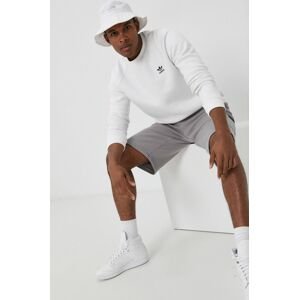 Mikina adidas Originals H34644 H34644-WHITE, pánska, biela farba, s potlačou