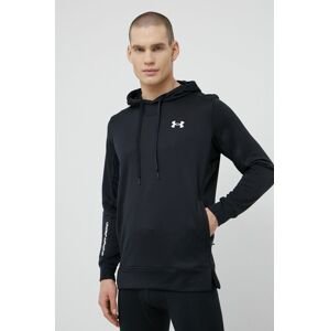 Mikina Under Armour 1366259-001, pánska, čierna farba, jednofarebná