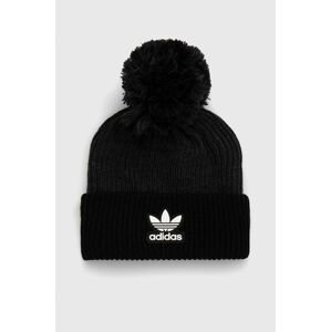 Čiapka adidas Originals H35510.D čierna farba