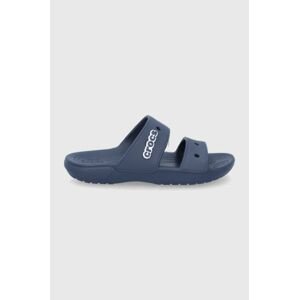 Šľapky Crocs S.CLASSIC.SANDAL.206761-NAVY, tmavomodrá farba