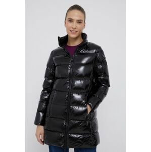 Páperová bunda RefrigiWear dámska, čierna farba, zimná