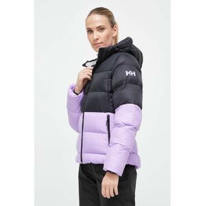 Bunda Helly Hansen dámska, fialová farba, zimná