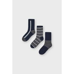 Detské ponožky Mayoral (3-Pack) tmavomodrá farba