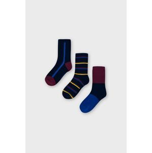 Detské ponožky Mayoral (3-Pack) bordová farba
