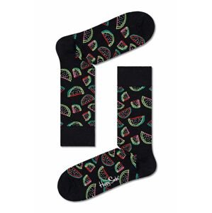 Ponožky Happy Socks Watermelon dámske, čierna farba