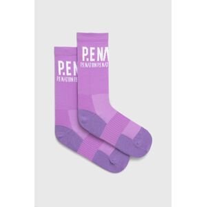 Ponožky P.E Nation dámske, fialová farba