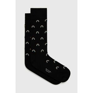 Ponožky Paul Smith pánske, čierna farba