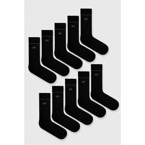 Ponožky CR7 Cristiano Ronaldo (10-pack) čierna farba