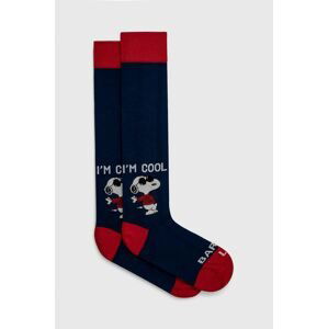Ponožky MC2 Saint Barth pánske, tmavomodrá farba