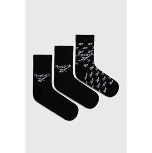 Ponožky Reebok Classic GG6683 čierna farba