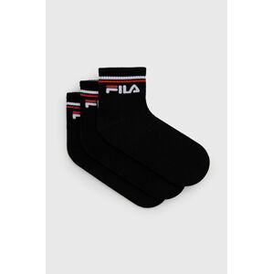 Ponožky Fila čierna farba