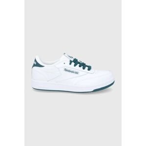 Detské kožené topánky Reebok Classic GV9849 biela farba