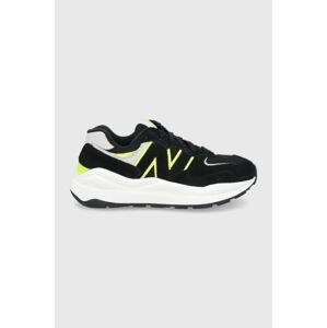 Topánky New Balance W5740HL1-001, čierna farba, na plochom podpätku