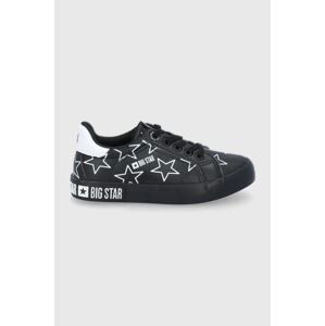 Detské topánky Big Star čierna farba