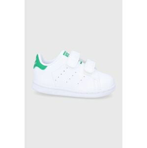 Detské topánky adidas Originals FX7532 biela farba