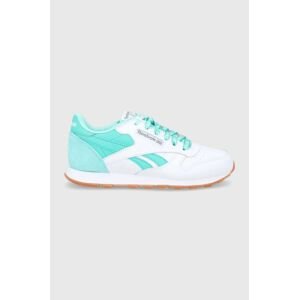 Topánky Reebok Classic CL LTHR S29112 zelená farba