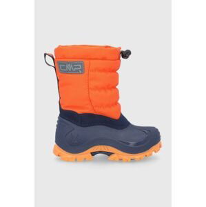 Detské snehule CMP KIDS HANKI 2.0 SNOW BOOTS oranžová farba