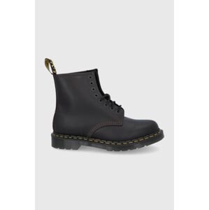 Kožená obuv Dr. Martens pánska, čierna farba