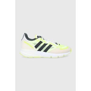 Topánky adidas Originals ZX 1K Boost H05328 žltá farba