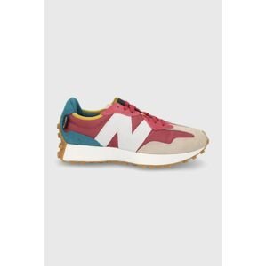 Topánky New Balance Ms327wt1 ružová farba