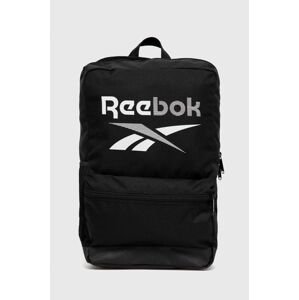 Ruksak Reebok GP0181 čierna farba, veľký, s potlačou